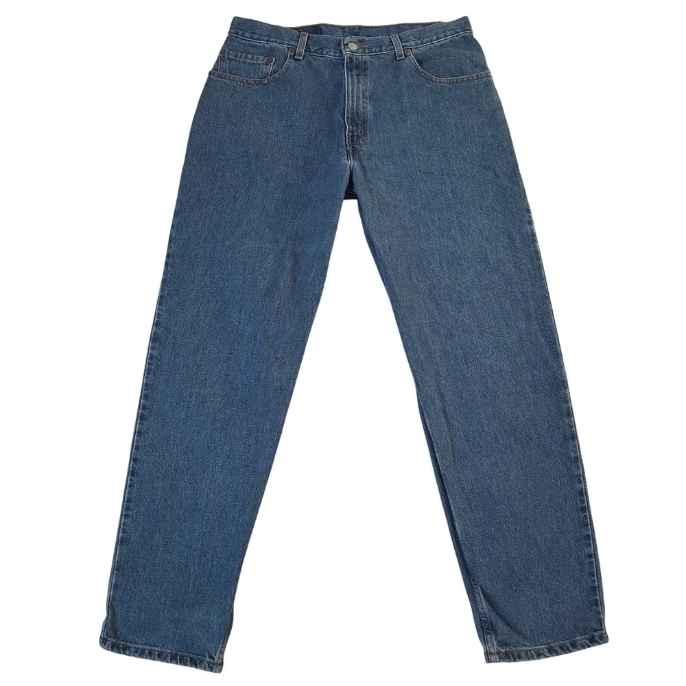 Vintage Levis 560 Loose Fit Tapered Leg Jeans Men's 34x30* Blue Denim Y2K